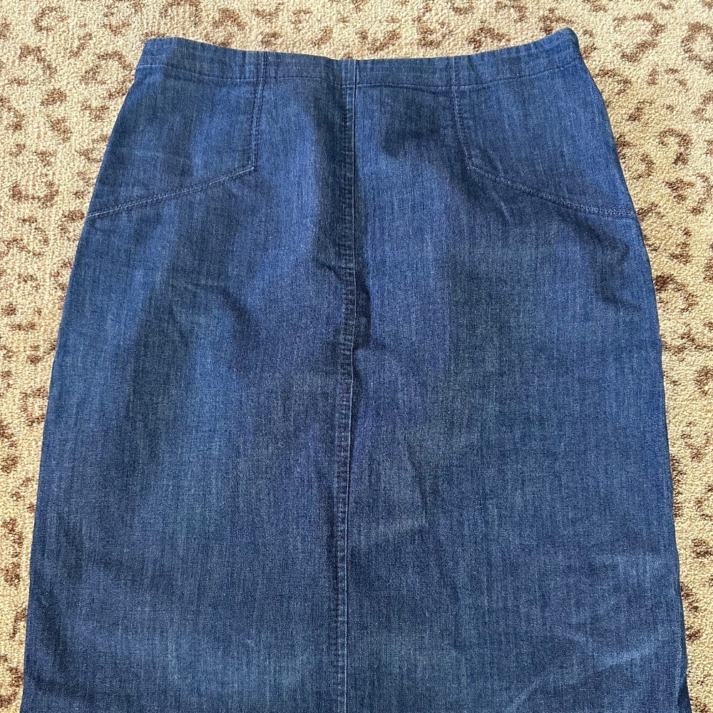 Brooks Brothers Denim skirt